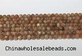 CSS784 15.5 inches 6mm round sunstone gemstone beads wholesale