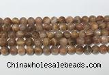 CSS786 15.5 inches 10mm round sunstone gemstone beads wholesale