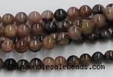 CST02 15.5 inches 6mm round staurolite gemstone beads wholesale