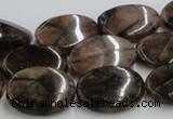 CST07 15.5 inches 18*25mm oval staurolite gemstone beads wholesale