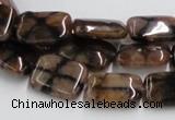 CST15 15.5 inches 13*18mm rectangle staurolite beads wholesale