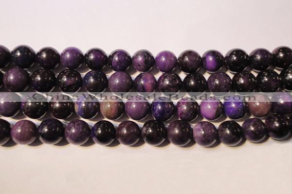 CSU116 15.5 inches 12mm round natural sugilite gemstone beads