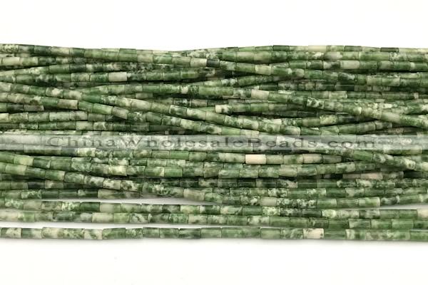 CTB1004 15 inches 2*4mm tube jade beads