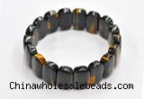 CTB19 7.5 inches 12*20mm tiger eye stretch bracelet wholesale