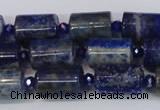 CTB200 15.5 inches 10*15mm tube lapis lazuli gemstone beads