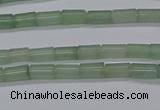 CTB302 15.5 inches 4*6mm tube green aventurine beads wholesale