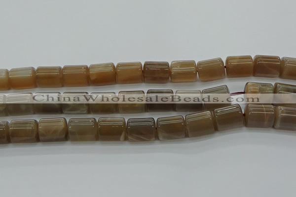 CTB511 15.5 inches 10*13mm triangle sunstone beads wholesale