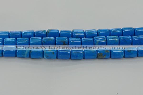 CTB538 15.5 inches 10*13mm triangle turquoise beads wholesale