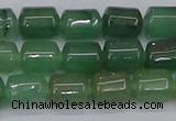 CTB705 15.5 inches 6*8mm tube green aventurine beads wholesale