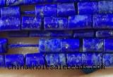 CTB807 15.5 inches 2*4mm tube lapis lazuli beads wholesale