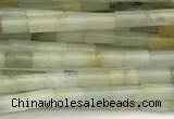 CTB963 15 inches 2*4mm tube amazonite beads