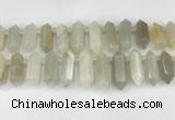 CTD2392 Top drilled 13*30mm - 14*42mm sticks moonstone beads