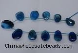 CTD2568 15.5 inches 18*25mm - 30*40mm freeform agate beads