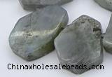 CTD333 Top drilled 15*20mm - 25*30mm freeform labradorite beads