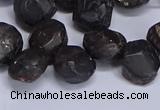 CTD3605 Top drilled 10*14mm - 13*18mm nuggets garnet beads