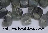 CTD3611 Top drilled 10*14mm - 13*18mm nuggets labradorite beads