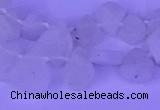 CTD3855 Top drilled 6*8mm - 10*12mm freeform moonstone beads