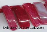 CTD598 Top drilled 10*30mm - 12*45mm wand agate gemstone beads