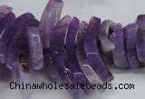 CTD720 Top drilled 12*25mm - 14*40mm wand agate gemstone beads