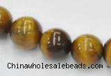 CTE08 15.5 inches 12mm round yellow tiger eye beads Wholesale