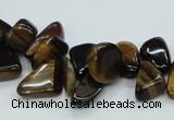 CTE123 15.5 inches 8*12mm nugget yellow tiger eye beads wholesale