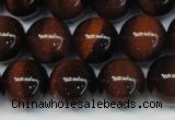 CTE1260 15.5 inches 6mm round AB grade red tiger eye beads