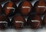 CTE1264 15.5 inches 14mm round AB grade red tiger eye beads