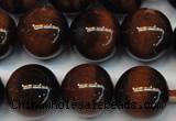 CTE1271 15.5 inches 12mm round AB+ grade red tiger eye beads