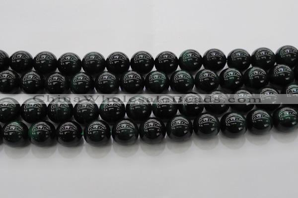 CTE1434 15.5 inches 12mm round green tiger eye beads wholesale