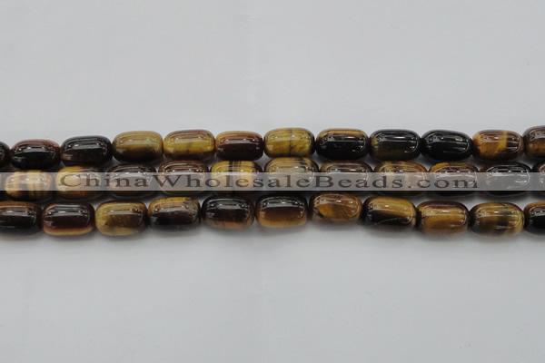 CTE1596 15.5 inches 12*16mm drum yellow tiger eye beads