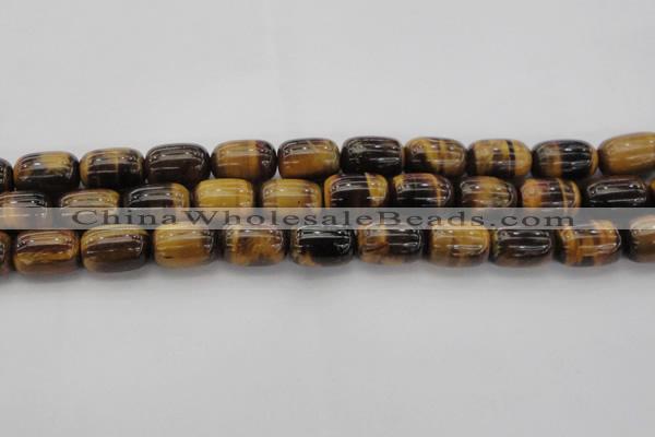 CTE1597 15.5 inches 13*18mm drum yellow tiger eye beads