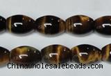 CTE160 15.5 inches 13*18mm rice yellow tiger eye gemstone beads