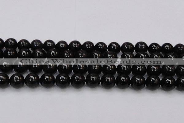 CTE1617 15.5 inches 18mm round A grade black tiger eye beads