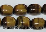 CTE174 15.5 inches 13*18mm nuggets yellow tiger eye gemstone beads