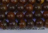 CTE1781 15.5 inches 6mm round yellow iron tiger beads wholesale