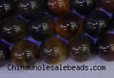 CTE1804 15.5 inches 12mm round blue iron tiger beads wholesale