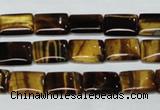 CTE189 15.5 inches 13*18mm rectangle yellow tiger eye gemstone beads