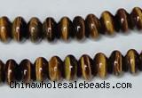 CTE195 15.5 inches 6*10mm rondelle yellow tiger eye gemstone beads
