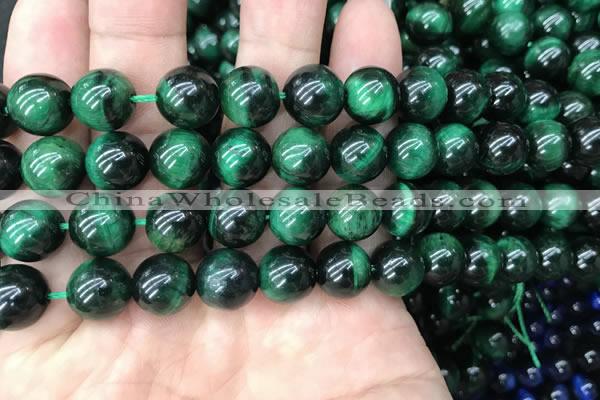 CTE2053 15.5 inches 10mm round green tiger eye beads wholesale