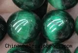 CTE2055 15.5 inches 14mm round green tiger eye beads wholesale