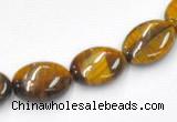 CTE21 15.5 inches oval 15*20mm yellow tiger eye beads Wholesale