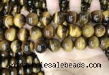 CTE2163 15.5 inches 16mm round yellow tiger eye gemstone beads