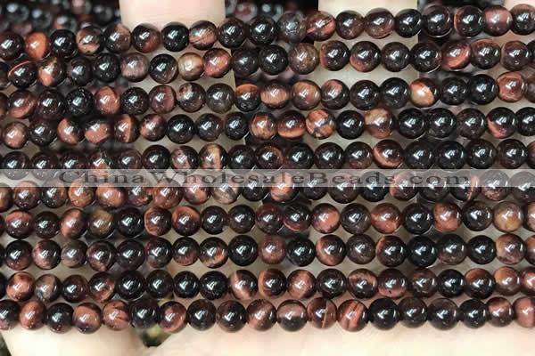 CTE2168 15.5 inches 4mm round red tiger eye beads wholesale