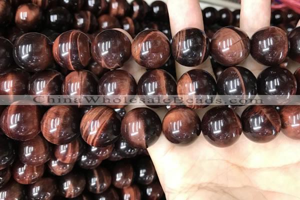 CTE2176 15.5 inches 20mm round red tiger eye beads wholesale