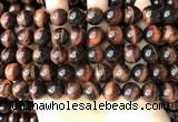 CTE2184 15.5 inches 12mm round red tiger eye gemstone beads