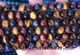 CTE2213 15.5 inches 12mm round colorful tiger eye beads wholesale