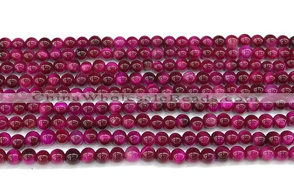 CTE2335 15 inches 4mm round red tiger eye beads