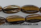 CTE306 15.5 inches 12*25mm marquise yellow tiger eye gemstone beads