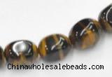 CTE33 15.5 inches 10*14mm freeform blue tiger eye beads wholesale