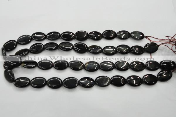 CTE74 15.5 inches 12*16mm oval blue tiger eye gemstone beads